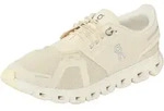 Sneaker ON RUNNING "CLOUD 6", Damen, Gr. 37,5, beige (castor{ivory), Synthetik,