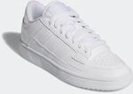 Sneaker ADIDAS SPORTSWEAR "RAPID COURT LOW JUNIOR", M&auml;dchen, Gr. 36, cloud wei&szlig;,