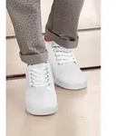 Sneaker LASCANA, Damen, Gr. 41, wei&szlig;, Obermaterial: 100% Textilmaterial. Decksohle: