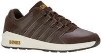Sneaker K-SWISS "VISTA TRAINER", Herren, Gr. 43, java, snow wei&szlig;, Leder, Schuhe