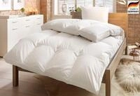 OTTO home Daunenbettdecke + Kopfkissen "K&ouml;niz, Bettdecke 135x200&155x220 cm mit