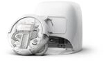 DJI Saugroboter "DJI ROMO A" Transparenter Saugroboter mit wei&szlig;er Station und