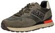 Sneaker NAPAPIJRI "Napapijri Sneaker Leder/Synthetik", Herren, Gr. 41, gr&uuml;n, braun,