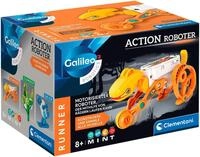 Modellbausatz CLEMENTONI "Galileo Robotics, Action Roboter Runner", orange,