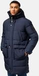 Wintermantel STONE HARBOUR "Beviis", Herren, Gr. M (50), blau (navy), Obermaterial: