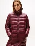 Tommy Hilfiger Steppmantel "GLOSS HW DOWN WAIST REG MAXI" in leicht gl&auml;nzender...