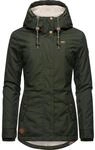 Ragwear Winterjacke "Monade" mit Kapuze Damen Winterparka mit Kapuze und m. Fleece
