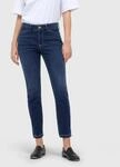 7/8-Jeans MAC "Dream Chic", Damen, Gr. 42, L&auml;nge 29, blau (schwarz used),