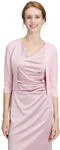 Strickjacke VERA MONT "Damen langarm", Damen, Gr. XS, rosa (foggy rose), Strick,