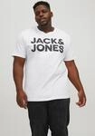 Jack & Jones PlusSize "JJECORP LOGO TEE SS O-NECK NOOS PLS" Baumwolle, regular...