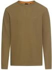 BOSS ORANGE Langarmshirt "Tempesto" mit BOSS-Stickerei