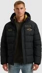PME LEGEND Steppjacke mit Kapuze mit Kapuze und Logo-Badges
