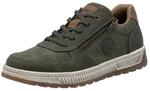 Rieker Sneaker Freizeitschuh, Halbschuh, Schn&uuml;rschuh mit Kontrastbesatz