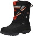 Winterstiefel SPIRALE "Frodo" Gr. 31, schwarz (schwarz, orange), 31, Obermaterial:
