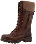 Mustang Shoes Winterstiefel "Darleen" Schn&uuml;rstiefel mit Rei&szlig;verschluss