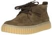 Schn&uuml;rstiefelette CLARKS "Clarks Stiefelette Nubukleder", Herren, Gr. 45, braun