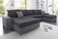 COLLECTION AB Wohnlandschaft "Josy XXL U-Form, B: 333 cm, mit 2 Recamieren 77 &...