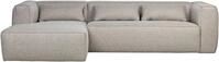 WOOOD Ecksofa "Bean" mit Ottomane, inklusive Kissen, Breite 305 cm