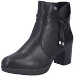 Rieker Stiefelette Businessstiefelette, Blockabsatz, Boots in schmler Form