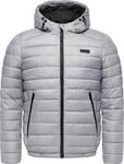 Steppjacke RAGWEAR "Vellos YOUMODO", Herren, Gr. S (48), hellgrau, Obermaterial: 100%