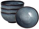 like. by Villeroy & Boch Schale "Suppenbol Lave 280 ml 4er Set grau" 4 tlg.