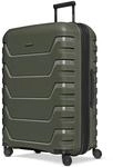 Trolley SMARTBOX "Edition 01 4 Rollen Trolley 76 cm mit Dehnfalte", Gr. 117 l, oliv,