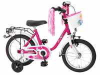 Kinderfahrrad BACHTENKIRCH "Dream" Fahrräder Gr. 25 cm, 14 Zoll (35,56 cm), rosa