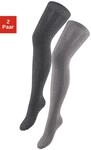 Lavana Overknees Packung, 2 Stk. tlg. in Melangequalit&auml;t
