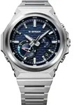 Smartwatch CASIO G-SHOCK "GST-B1000D", edelstahlfarben, blau, edelstahlfarben,