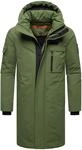 Stone Harbour Regenmantel "Xandroo XX" Langer Herren Wintermantel mit Kapuze