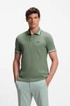 BOSS GREEN Poloshirt "Paddy Regular Fit" atmungsaktive Piqu&eacute;-Webstruktur,