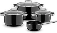WMF Topf-Set "Fusiontec Mineral Pro" Set, 7 tlg. tlg. Edelstahl Glas