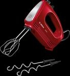 BOSCH Handmixer "MFQ2420R CleverMixx Knethaken, R&uuml;hrbesen, Edelstahl" 400 W