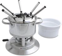 SWISSMAR Fondue "Arosa" 11-teilig, inkl. 6 Fondugabeln und Keramik-Einsatz