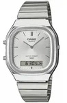 Chronograph CASIO VINTAGE, edelstahlfarben, silberfarben, Armbanduhren, Herren,