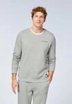Sweater CHIEMSEE, Herren, Gr. S (44/46), neutral gray melange, 90% Baumwolle, 10%