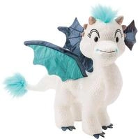 Kuscheltier NICI "Winter, Drache Zafura, 35 cm stehend", wei&szlig;, Pl&uuml;schfiguren,