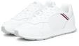 Sneaker TOMMY HILFIGER "MAXLITE 1A", Herren, Gr. 45, wei&szlig;, Leder, Schuhe Sneaker,