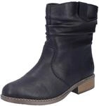 Rieker Winterboots, Winterstiefelette, Blockabsatz, Warmfutter, geraffter...