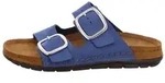 Pantolette ROHDE "Rodigo", Damen, Gr. 35, blau (royalblau), Nubukleder, Schuhe