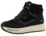 Winterboots MUSTANG SHOES "Noelle", Damen, Gr. 38, schwarz, Lederimitat, Textil,