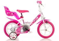 Dino Bikes Kinderfahrrad "12" Little Heart Kinderfahrrad stabiler Stahl-Rahmen