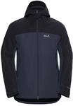 Jack Wolfskin 3-in-1-Funktionsjacke mit Kapuze 3in1, wasserdicht, &Uuml;bergangsjacke