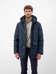 LERROS Wintermantel "Herren Wintermantel mit Kapuze"