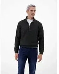 Sweatshirt LERROS "Troyer in hochwertiger Sweatqualit&auml;t", Herren, Gr. S,...
