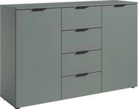 HBZ Sideboard "Linz Kommode, BxHxT 135x90x40cm" 1 Stk. tlg. Breite 135cm,Lip-Griff,