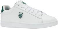 Sneaker K-SWISS "COURT SHIELD II", Herren, Gr. 43, wei&szlig; (wei&szlig;, posy gr&uuml;n,...