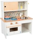 Spielk&uuml;che SMALL FOOT "Kinderk&uuml;che Terrazzo kompakt", wei&szlig;, Spielk&uuml;chen,