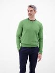 Strickpullover LERROS "Herren Strickpullover aus Baumwolle mit Crewneck Ausschnitt",