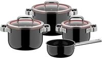 WMF Topf-Set "Fusiontec Function Pro" Set, 7 tlg. tlg. Edelstahl Glas
